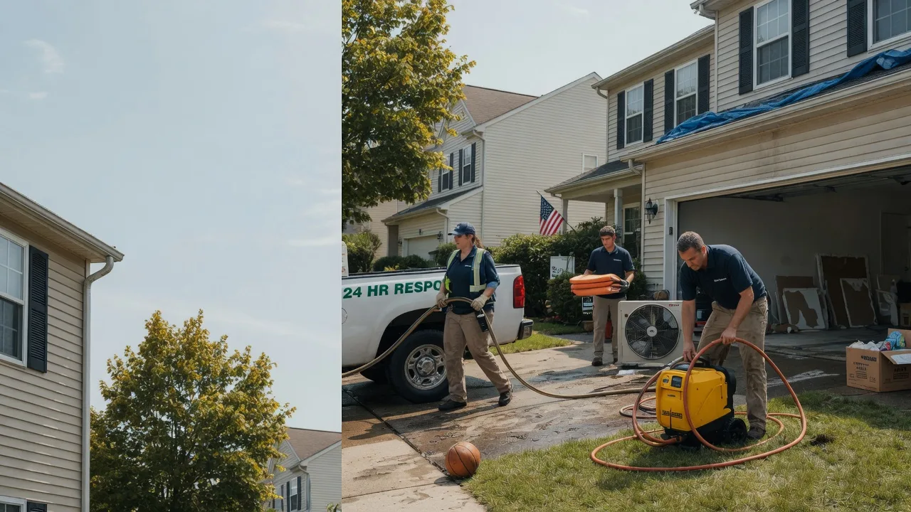 Emergency Water Damage Restoration in Battle Ground, IN near me
